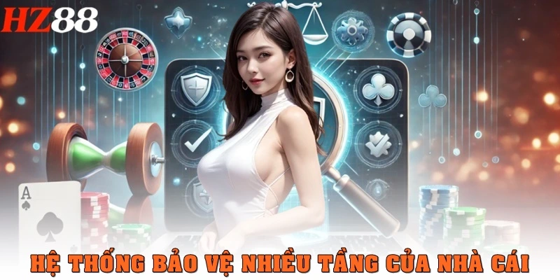 Hệ thống bảo vệ nhiều tầng siêu chặt chẽ của nhà cái
